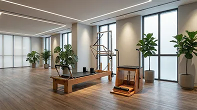 Equipamentos de Pilates - Linha Contemporânea Reformer
